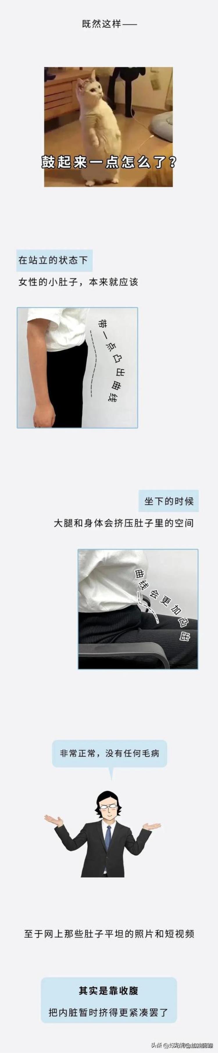 为什么女人的小肚子鼓鼓的「为什么大多数女生的小肚子都是鼓鼓的是什么原因导致的呢」