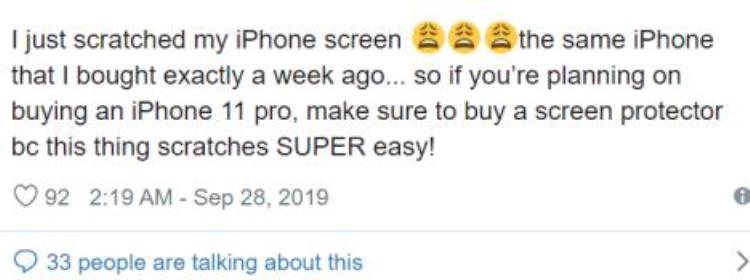 iphone11烂大街「iPhone11大型翻车现场购买第二天就刮伤上百人投诉有严重缺陷」
