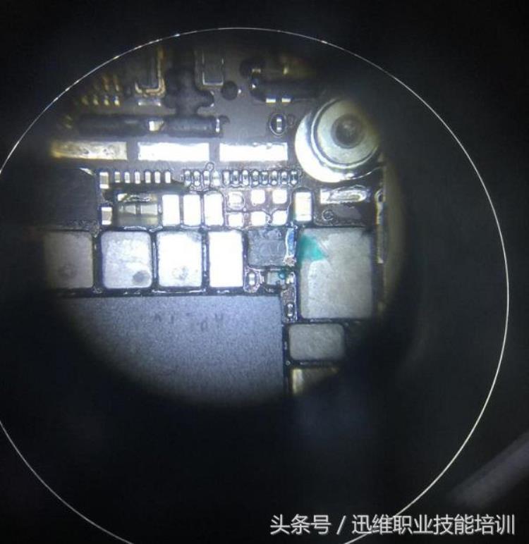 iphone6不开机维修教程「二修苹果iPhone6手机无法开机飞线补点成功修复全过程」