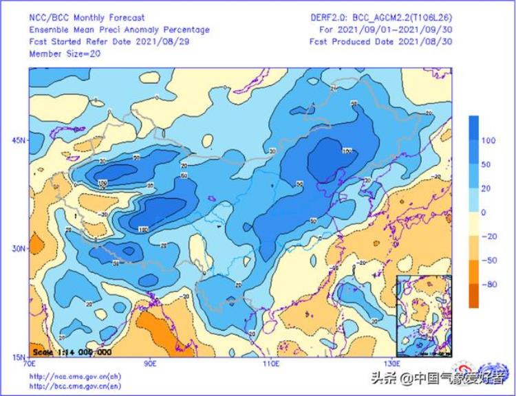 2021年8月份雨水多不多「数据确定8月全国总体多雨预报9月仍多重点在河南山东四川」