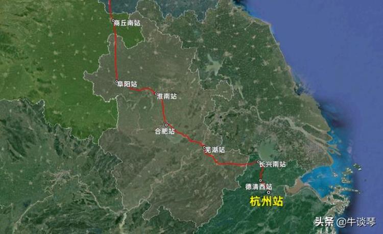 K1264次列车运行线路图浙江杭州开往河北石家庄全程1415公里