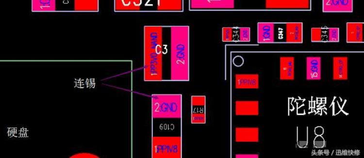 iphone5s硬盘虚焊修复「苹果5c硬盘焊接练手记录」