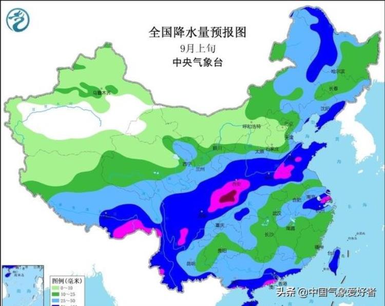 2021年8月份雨水多不多「数据确定8月全国总体多雨预报9月仍多重点在河南山东四川」