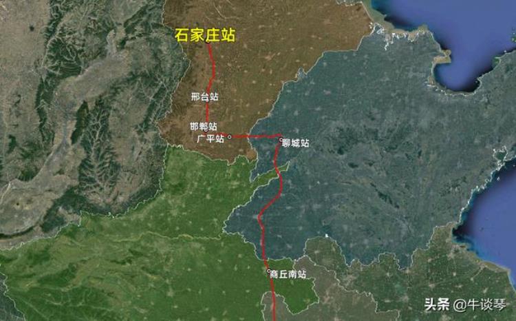 K1264次列车运行线路图浙江杭州开往河北石家庄全程1415公里