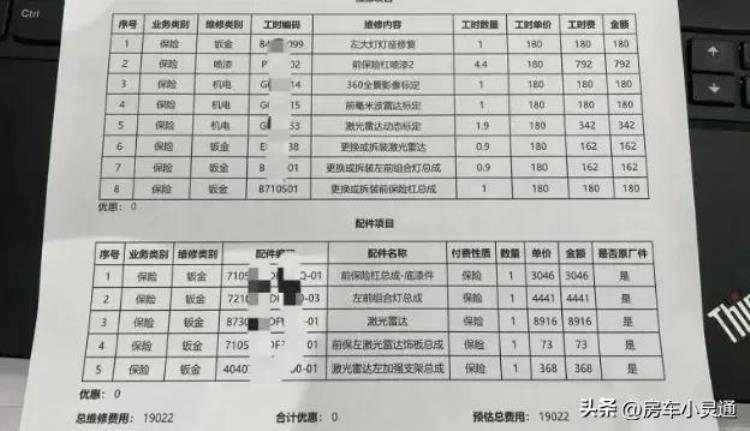 雷达撞掉了修一下多少钱「轻微擦碰19万一个雷达要9千」