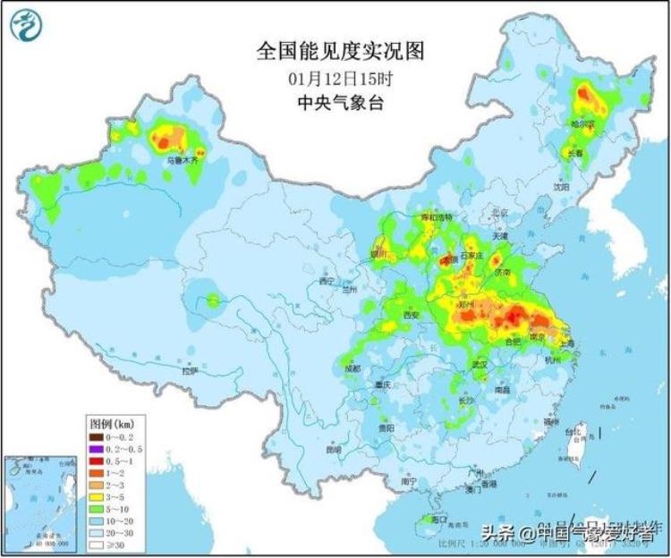 我国中东部地区雾霾天气趋于严重「大雾预警我国中东部雾气浓得化不开分析正是暖冬的象征」