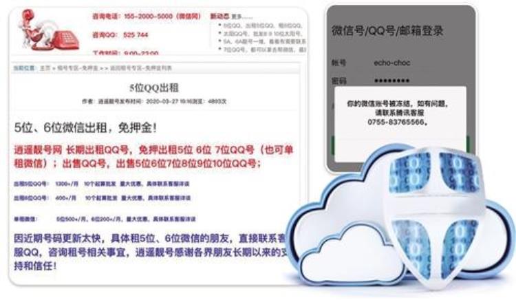 租借微信号的风险「租借微信QQ账号存重大安全隐患」