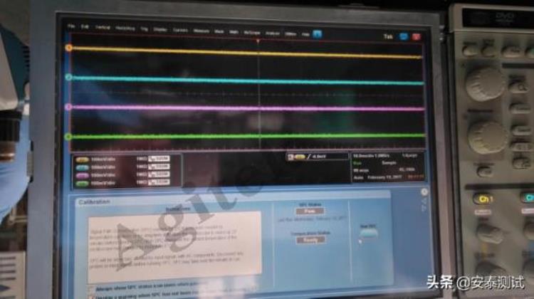 泰克示波器软件打不开「维修案例泰克DPO7254示波器不能进入软件测试界面」