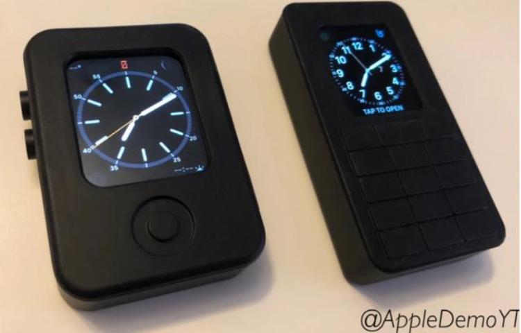 apple watch原型机「苹果初代AppleWatch原型机曝光像三防功能机」