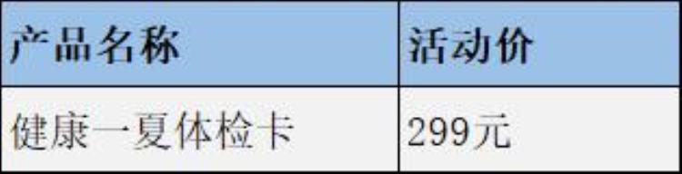 同德体检套餐,399元健康体检