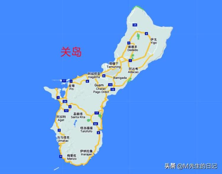 国足大战关岛「国足大胜关岛关岛在哪不是美国的吗为何能单独参赛」