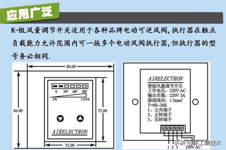 中央空调控制面板怎么调节风向「K8L微型中央空调智能风量控制器角度开关说明书」