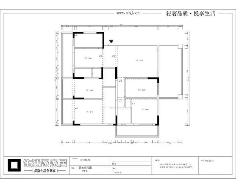 意想不到的神奇效果235平米的五居室中式风格只花了42万太值了云山苑装修