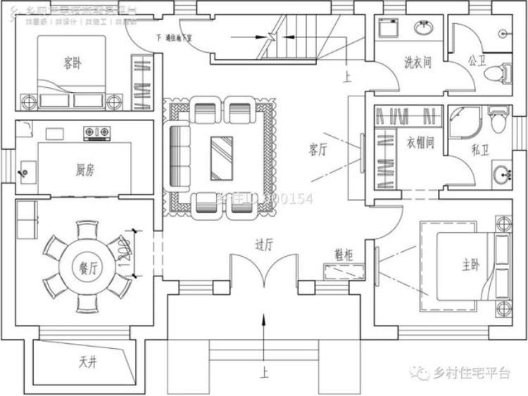 河北自建房设计图「乡住免费自建房图纸土建造价参考755万河北承德二层新中式别墅」