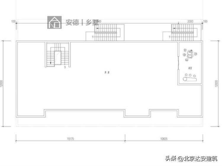 北京通州新建村房价「北京通州漷县何家住宅建筑尺寸1226土建造价375万」