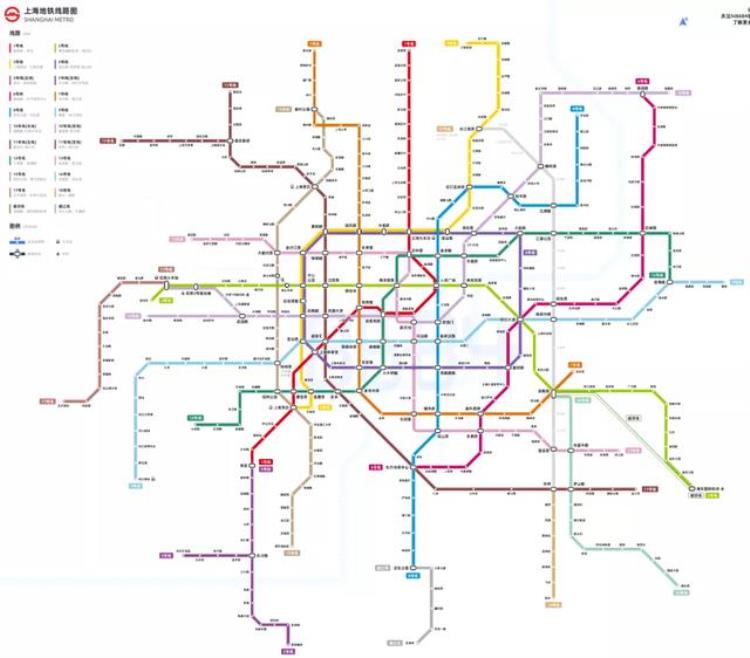 上海地铁线路图 最新版2021「上海地铁线路图2021年最新版」