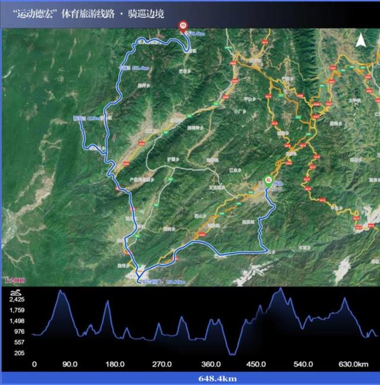 骑摩托游中国最美路线「敢挑战骑巡边境吗自驾骑摩托难度系数都是五星」