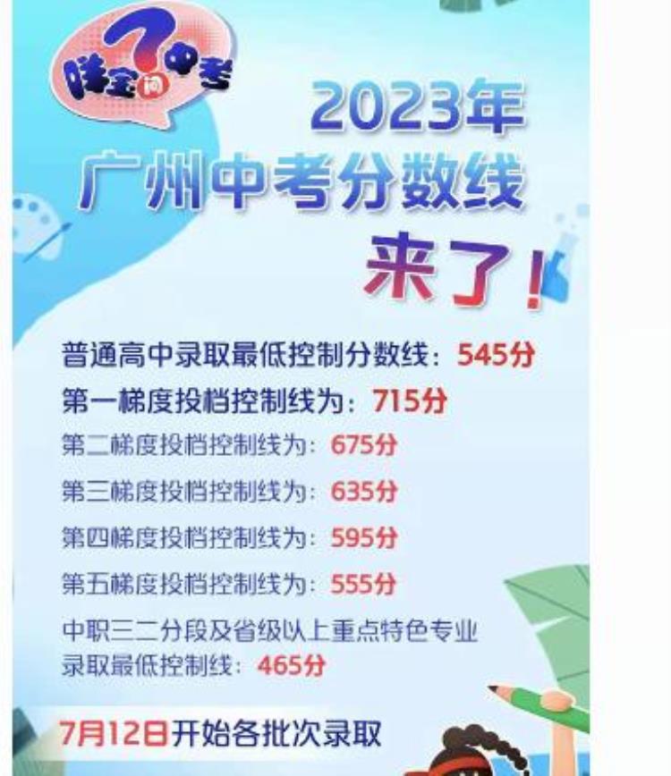 2023年广州中考人数「广州2023年中考数据出炉参考12万想读普高11万录取率仅58」