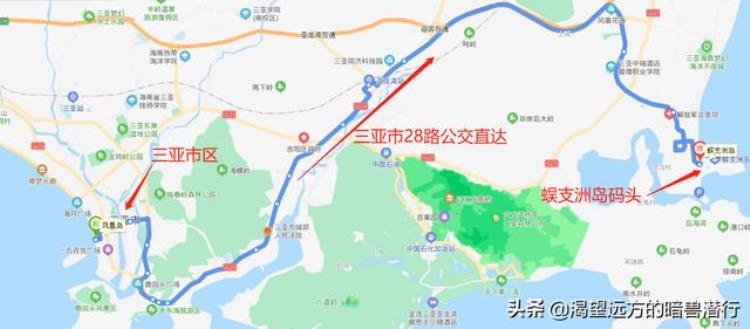 三亚蜈支洲码头旁边的后海渔村「藏在蜈支洲岛边上的免费美景后海渔村」