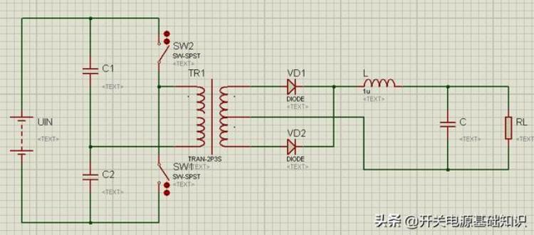 半桥开关电源电路图讲解「半桥式开关电源详解」