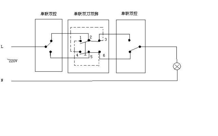 三联单控开关和三联双控开关「什么是双三联开关双三联开关原理双联开关与单控开」