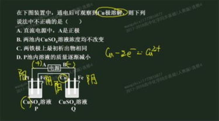 电化学正正负负「分清正负阴阳清清楚楚学好电化学」