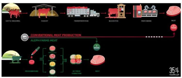 3d打印产业链分析「3D打印肉类全产业链解析2大技术流派头部机构和食品企业参与」