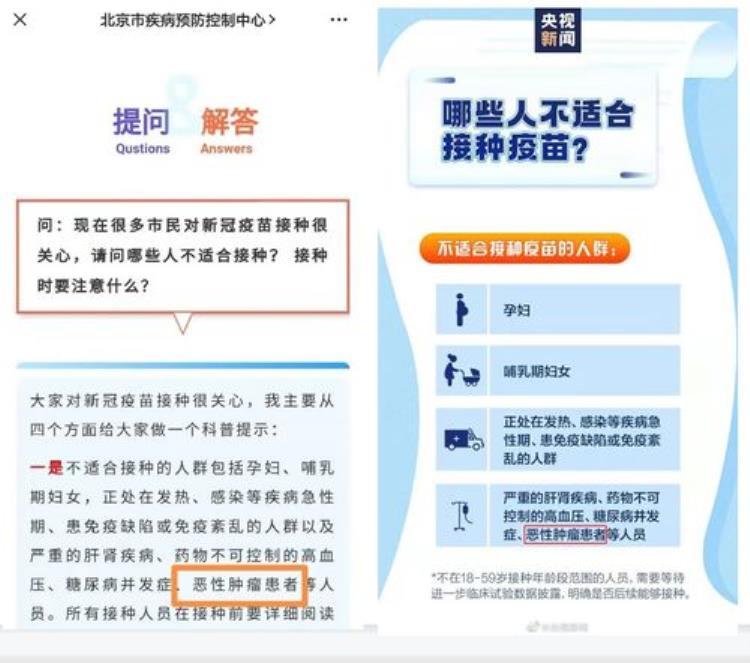 打了新冠疫苗后发现患癌「癌症患者接种新冠疫苗后出现了新病灶是巧合吗」