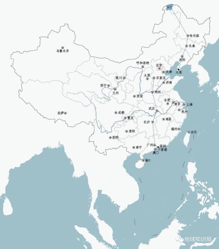 在漠河消灭了一个非法国家地球知识局