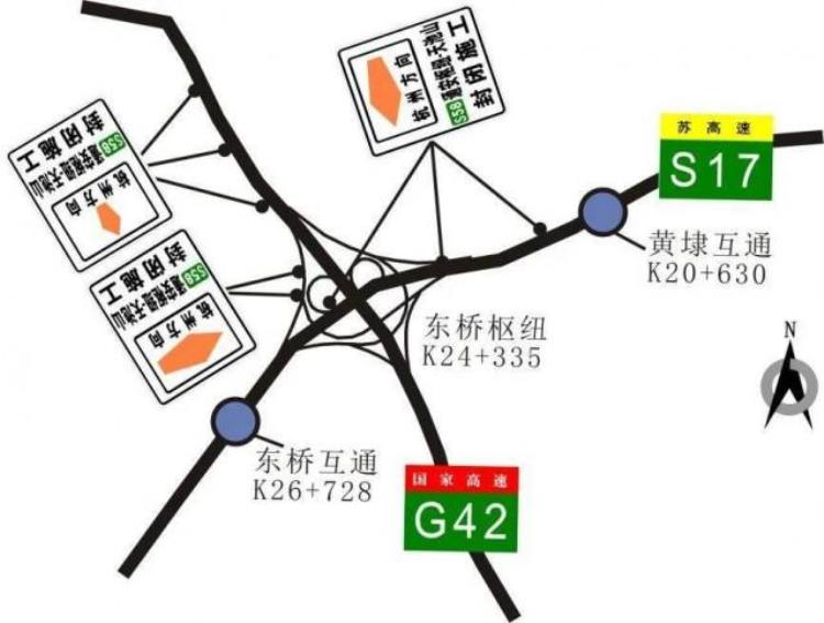 S58天池山至通安段封闭施工请注意绕行