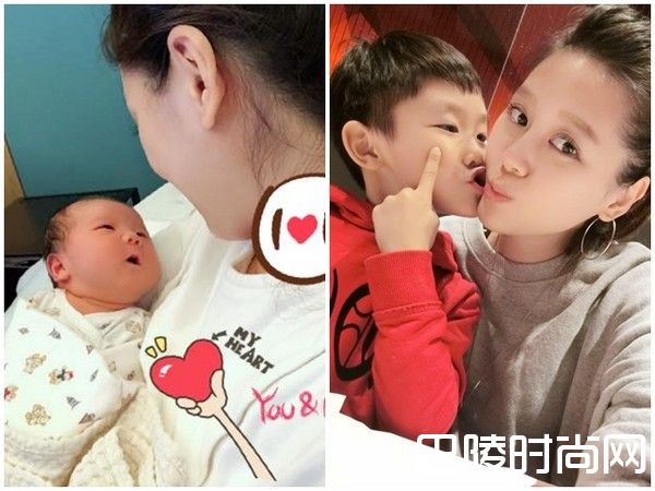 严立婷升级妈妈爱健身 一双儿女照片曝光