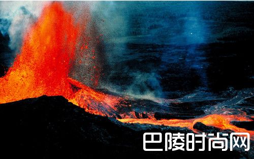 火山熔岩入太平洋是怎么回事