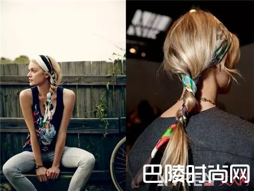 如何将丝巾变发带？ 如何用丝巾来编发？如何将丝巾变Choker？明星的丝巾造型如何将丝巾变腰带？丝巾的细节装扮