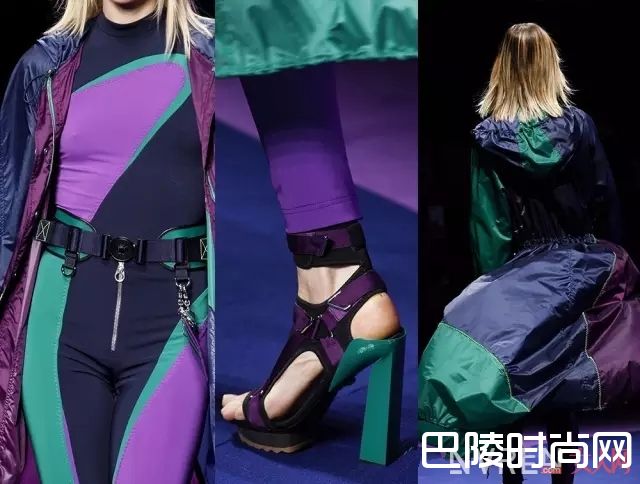 杨幂范思哲大片 Versace2017春夏主色调紫色为什么不好穿奢华的配色是什么奢华运动风如何搭配藕荷色怎么配紫红色如何搭配Donatella Versace介绍