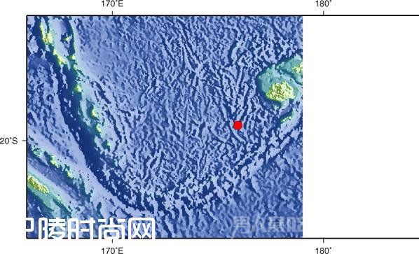 今晨斐济群岛以南发生6.9级地震 或引发局部海啸