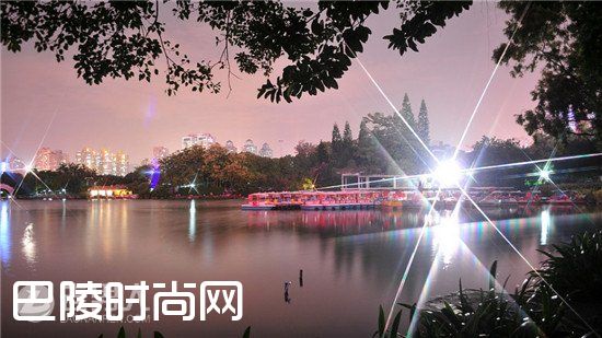 深圳莲花山顶观景平台夜景 深圳市民中心广场夜景|深圳世界之窗广场口夜景 深圳荔枝公园荔湖西岸夜景