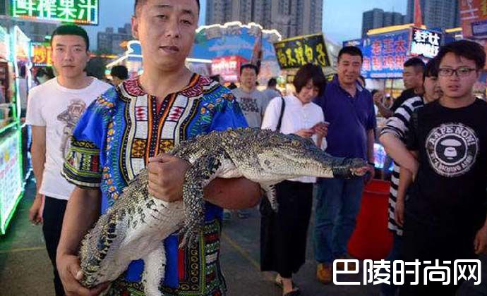 沈阳现鳄鱼肉炸串 炸串种类无奇不有网友调侃摊主为鳄霸