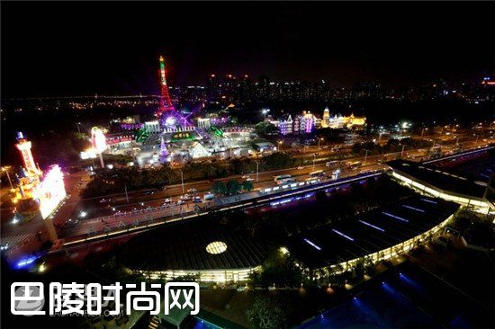 深圳莲花山顶观景平台夜景 深圳市民中心广场夜景|深圳世界之窗广场口夜景 深圳荔枝公园荔湖西岸夜景