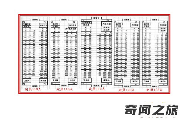 火车硬座座位号分布图（火车硬座是怎样排序的）