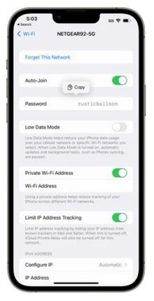 ios16怎么查看WiFi密码（ios16查看已连接wifi密码）