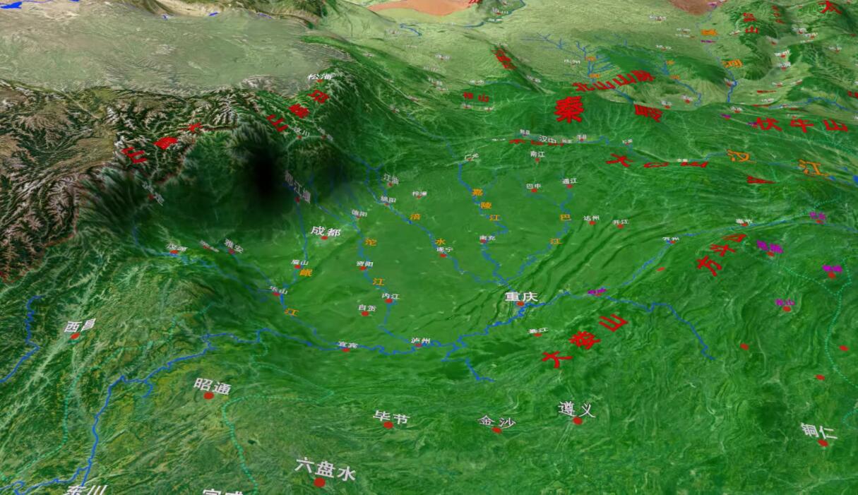 中国四大盆地盘点