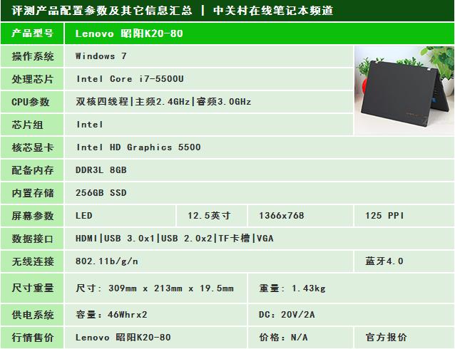 联想k20配置（联想k20口碑怎么样）