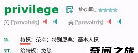 最近最火的privilege梗（privilege是什么意思）