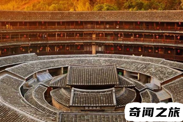 世界民居建筑中的奇葩福建土楼（福建建筑特色土楼）