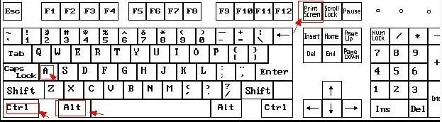 键盘哪个键可以电脑截屏（键盘上三种快捷截图键）
