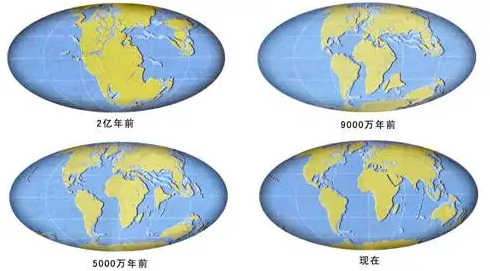 大陆漂移是如何形成的