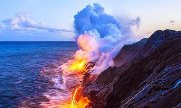 全世界最危险的火山基拉韦厄火山1983年起一直在喷发