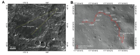 中国科学家首次揭开月球背面（地下40米深度内的地质分层结构）