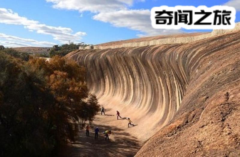 世界奇观最怪的海浪(其实是一种岩石景观)