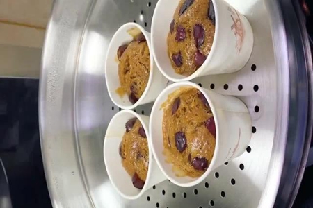 红糖发糕的做法,这款发糕的做法松软又好吃